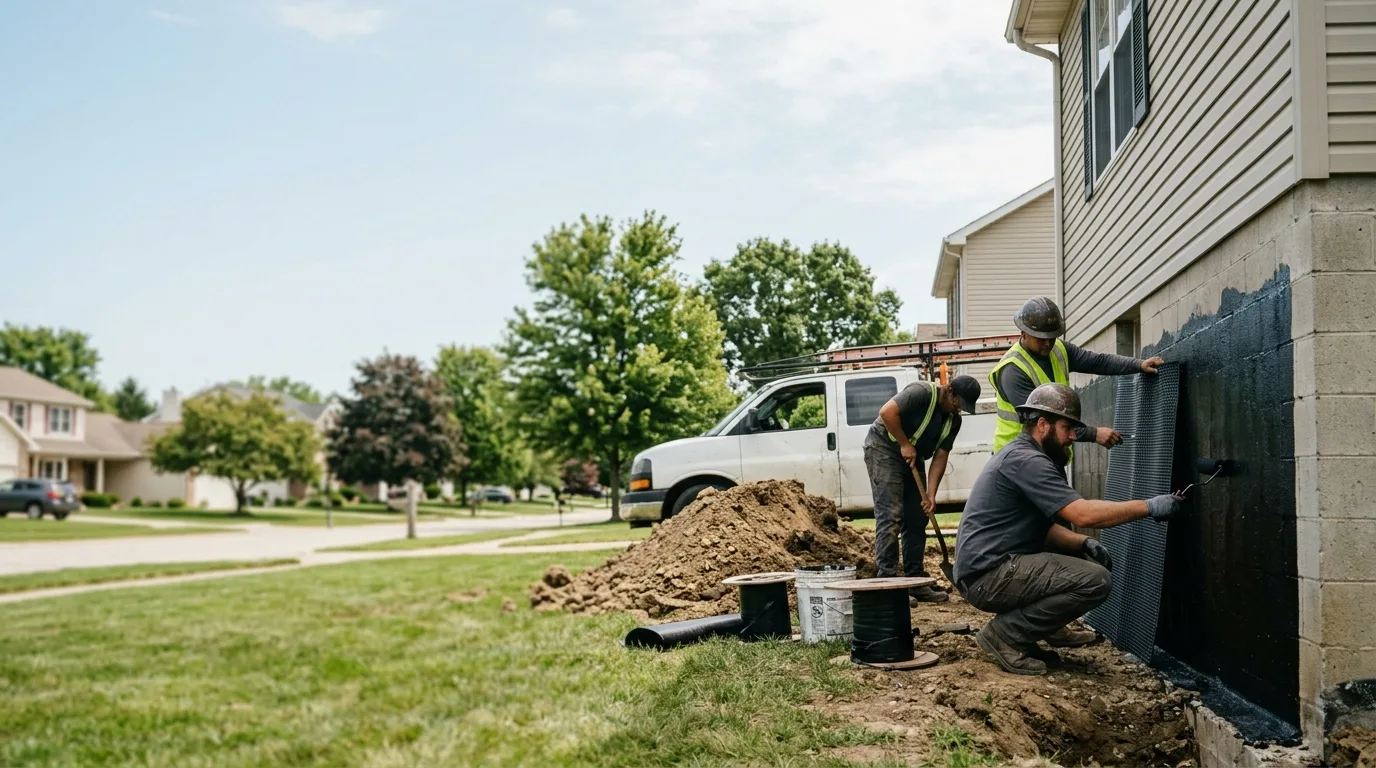 Basement Waterproofing in Wapakoneta, OH near me
